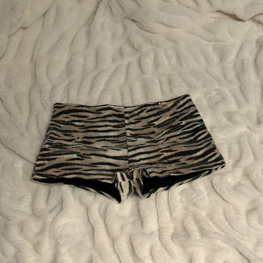 Zebra Print Women's Shorts